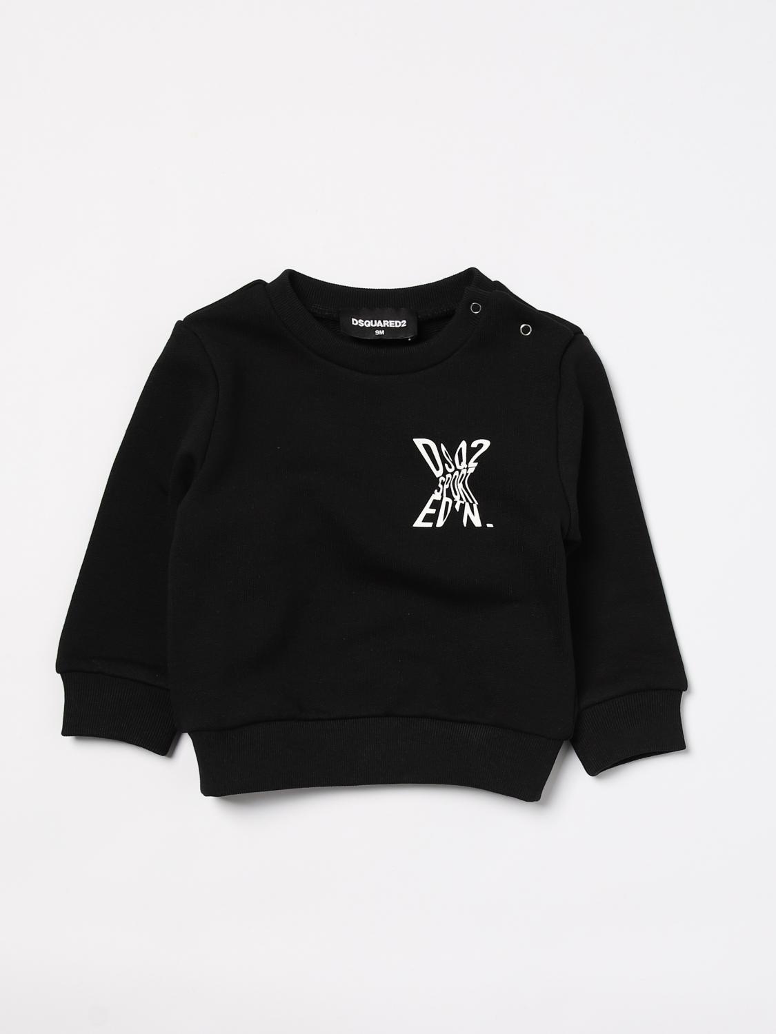 Shop Dsquared2 Sweater  Kids Color Black In Schwarz