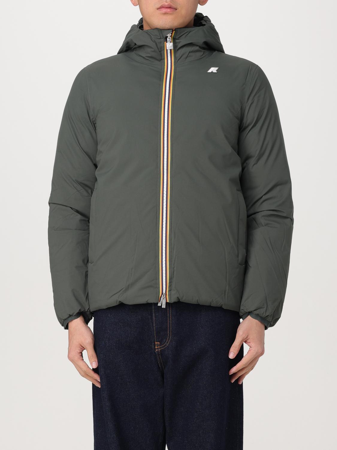 K-way Le Vrai 3.0 Claude Jacket In Olive