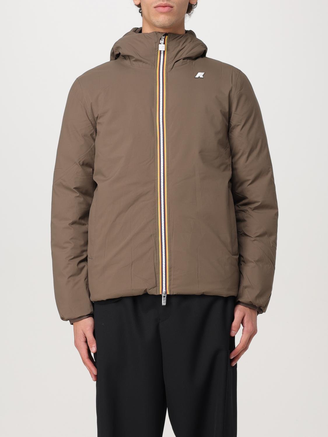 K-way Jack St Thermo Double Down Jacket In Sand