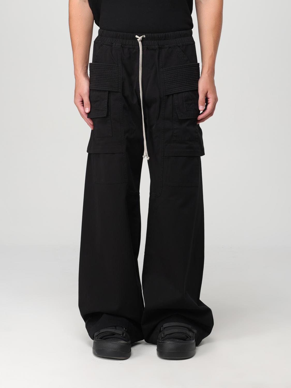 Shop Rick Owens Drkshdw Pants  Men Color Black In 黑色