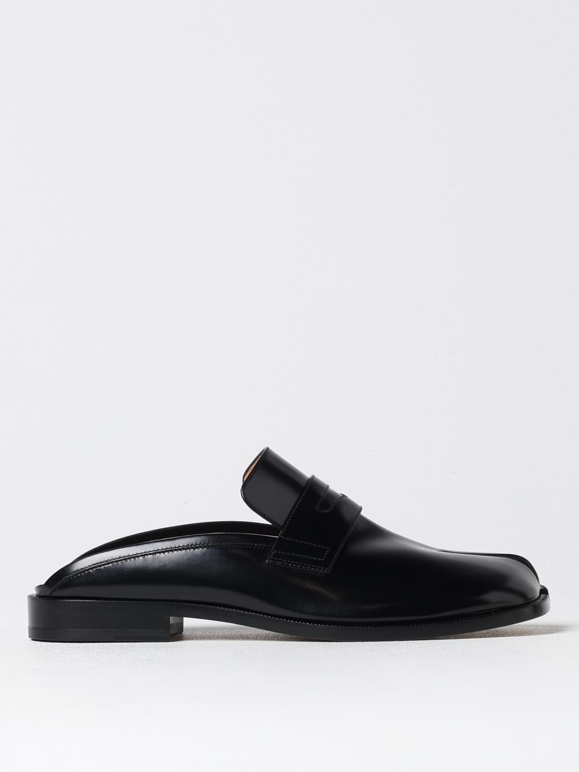 Shop Maison Margiela Loafers  Woman Color Black In Schwarz