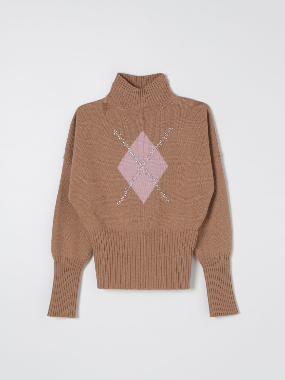 Max Mara Sweater Woman Studio In Brown