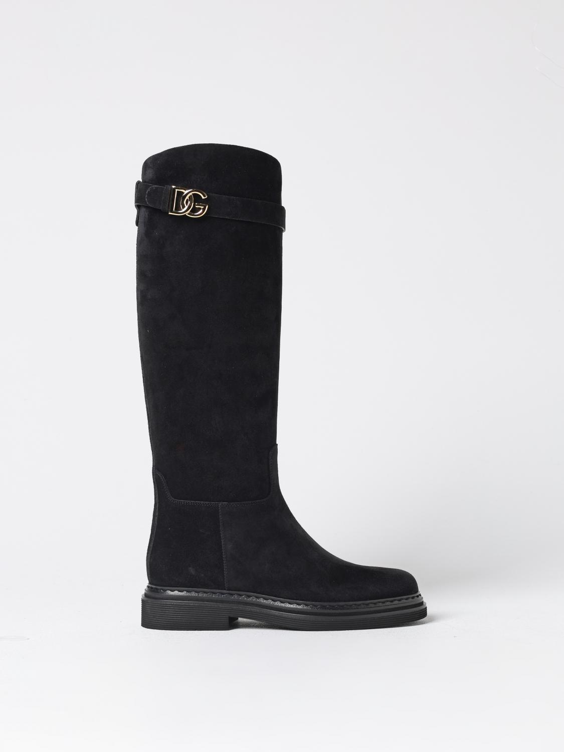 Shop Dolce & Gabbana Boots  Woman Color Black