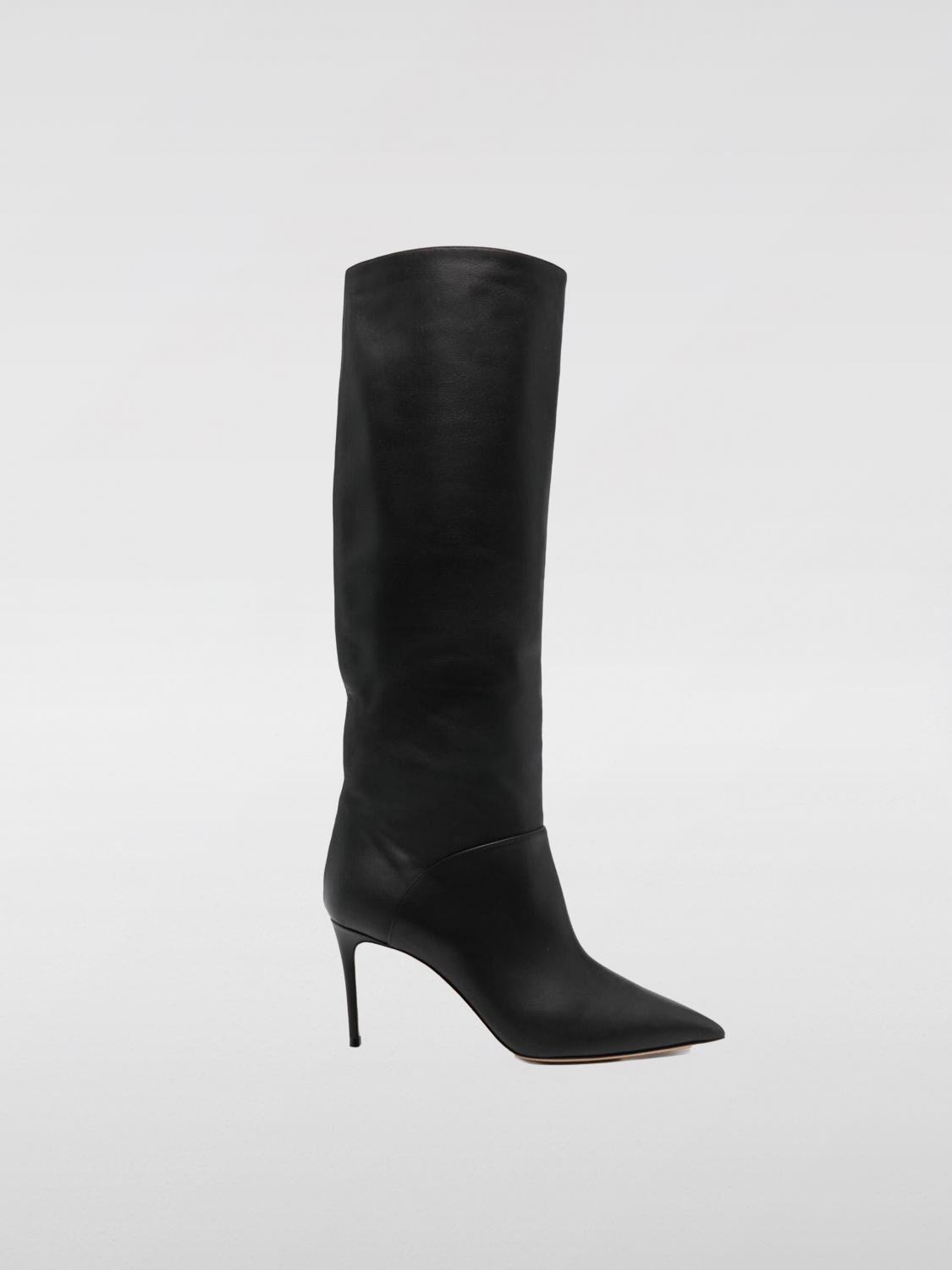 Shop Casadei Boots  Woman Color Black In Schwarz