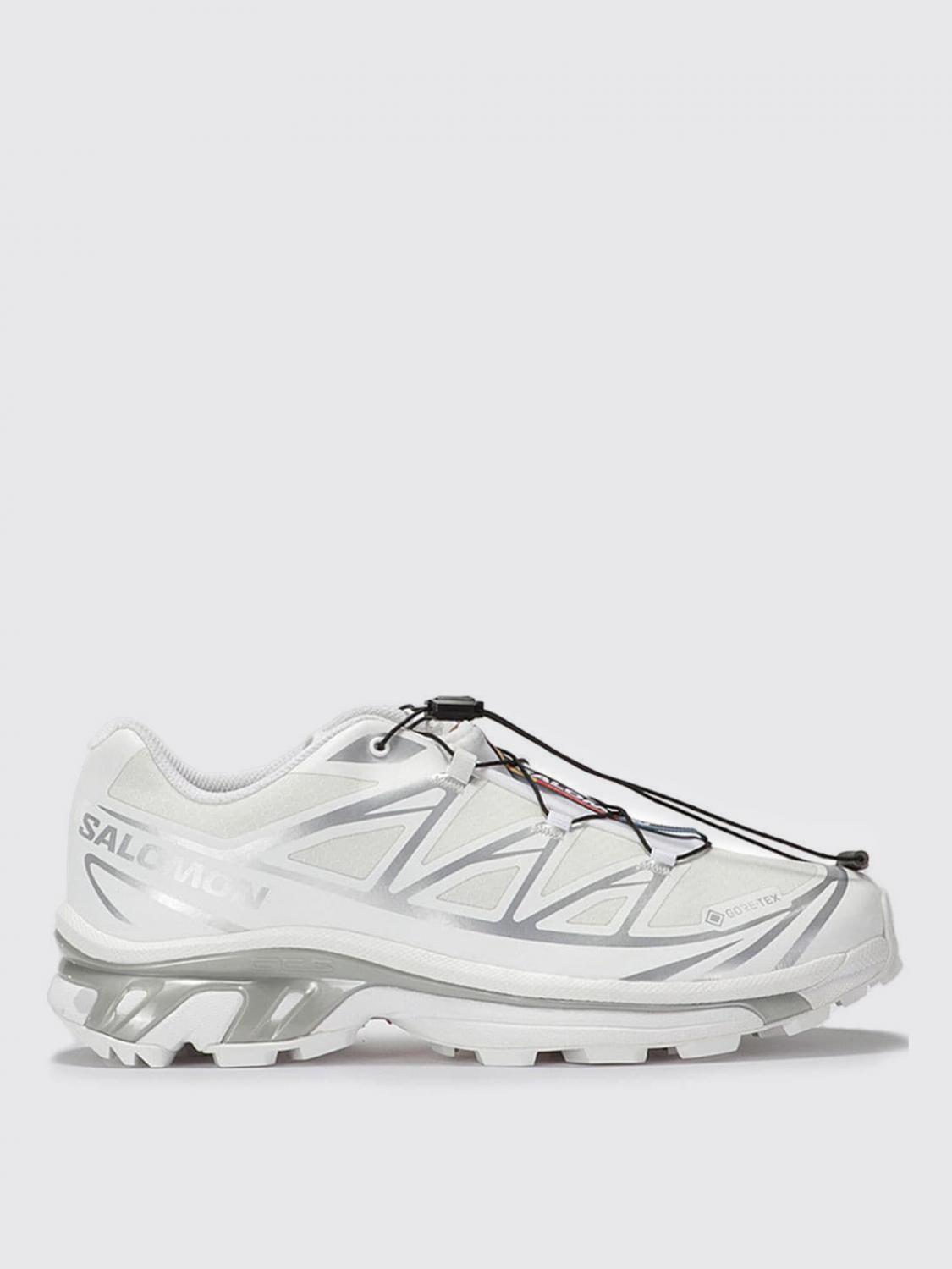 Shop Salomon Sneakers  Woman Color White In Weiss