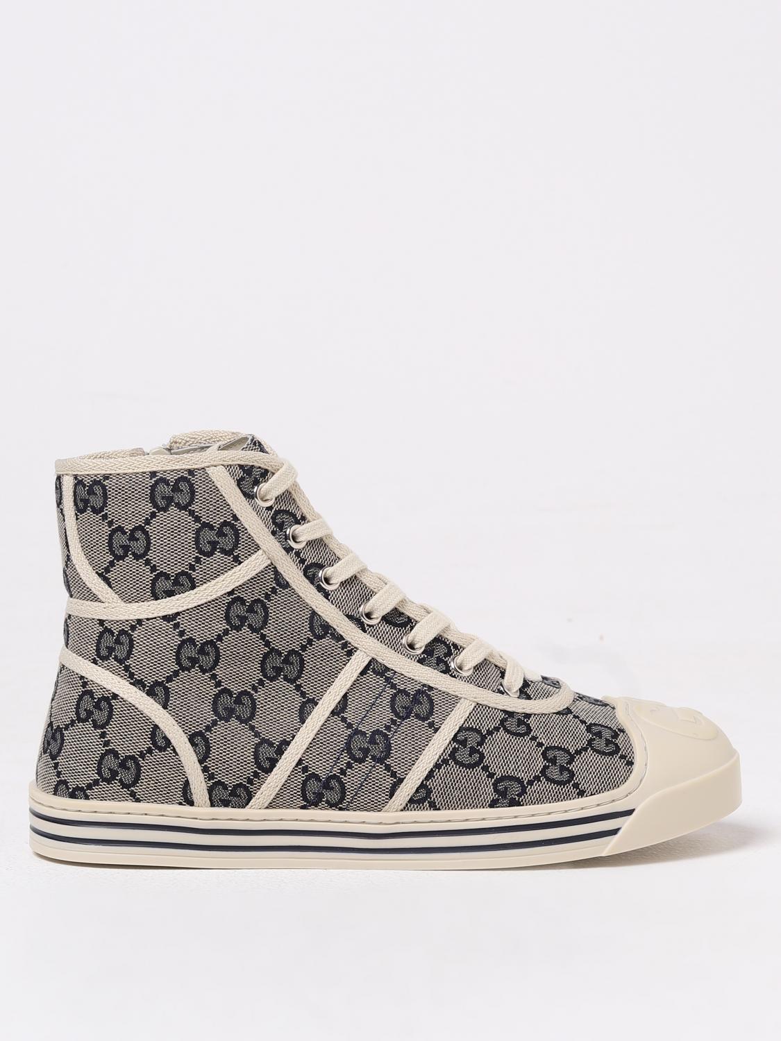 Shop Gucci Sneakers  Kids Color Beige