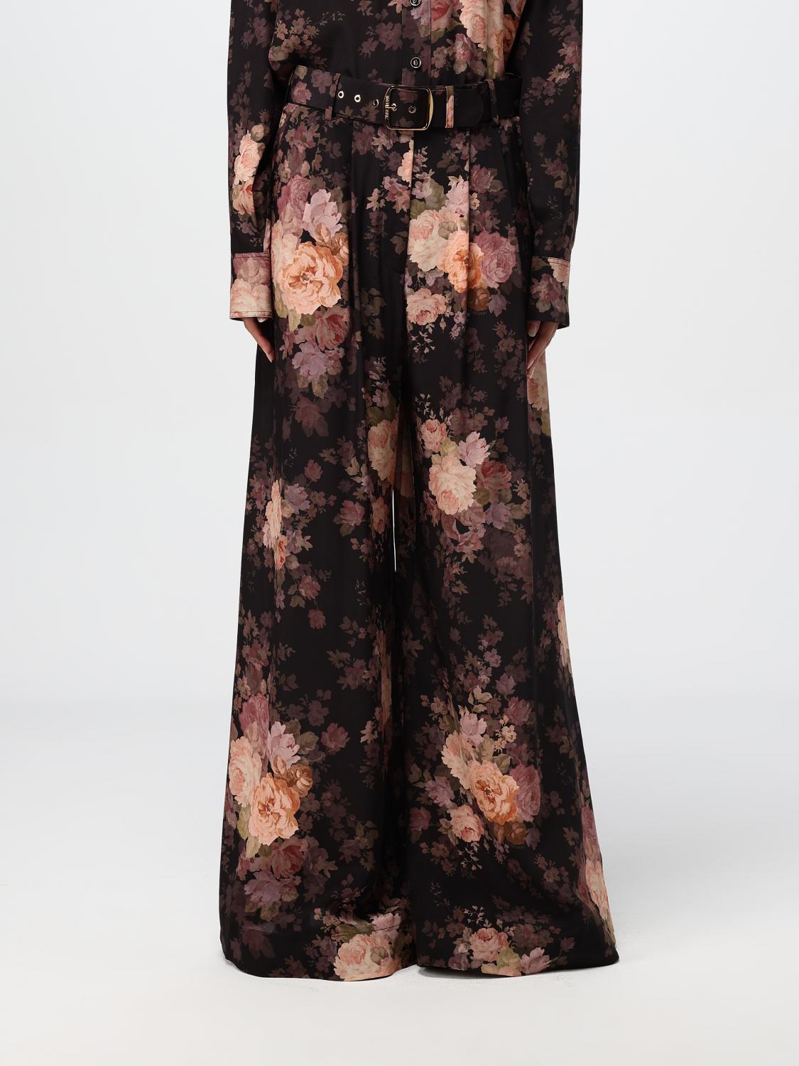 Shop Zimmermann Pants  Woman Color Black