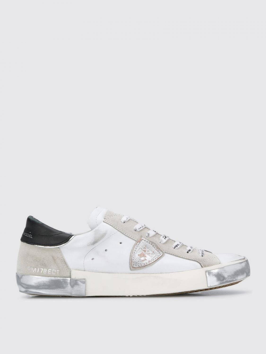 Shop Philippe Model Sneakers  Men Color White In Weiss