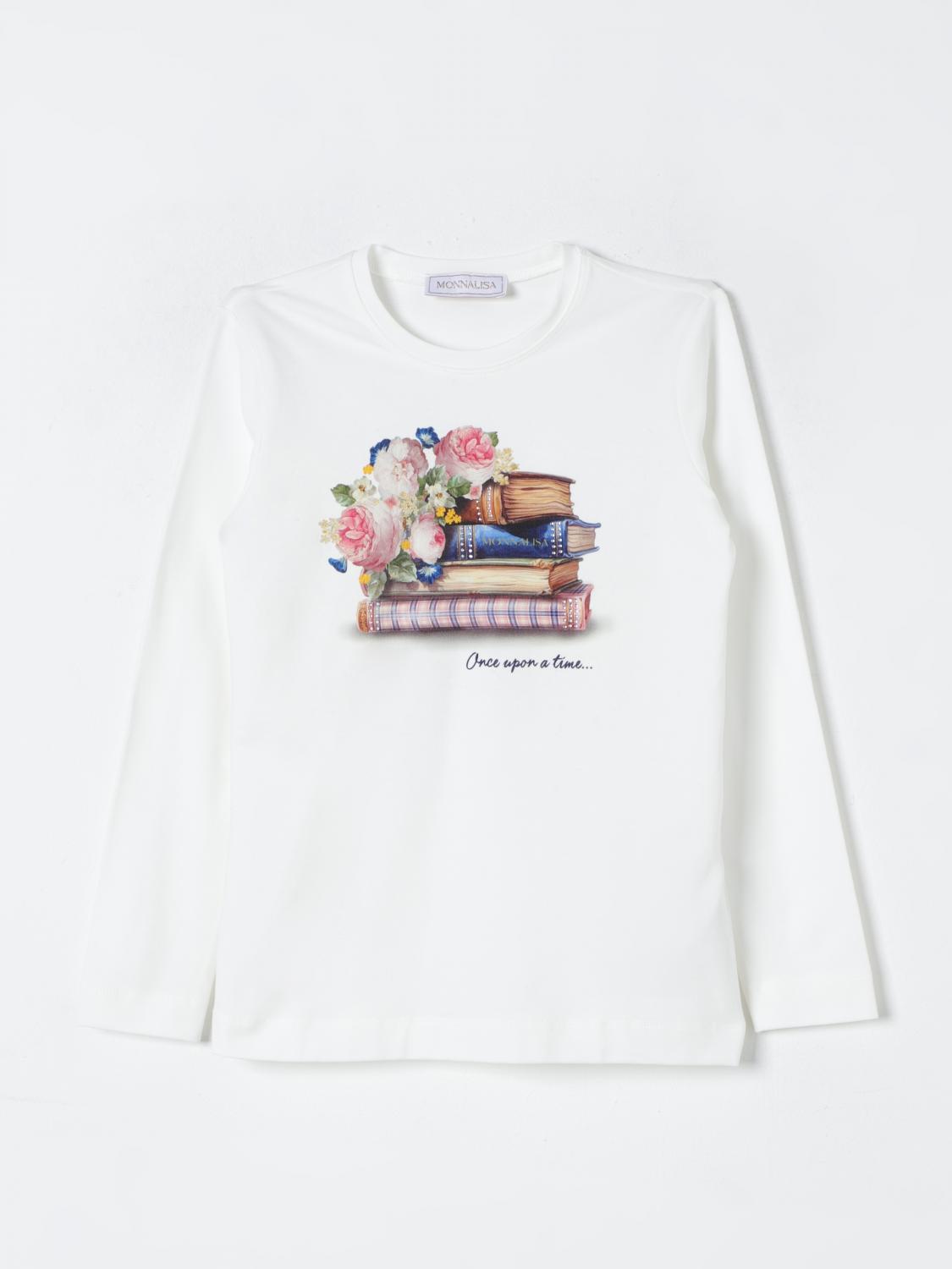 Monnalisa T-shirt Kids Color White In Weiss
