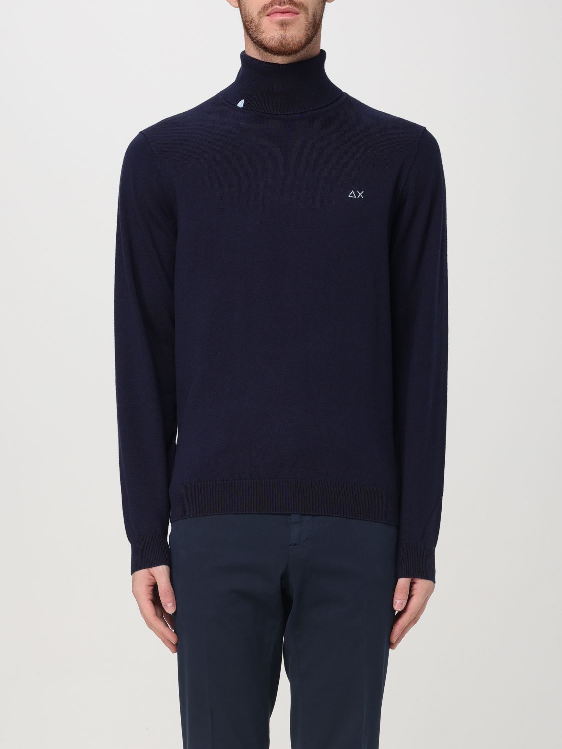 Sun 68 Sweatshirt  Men Color Blue In 蓝色