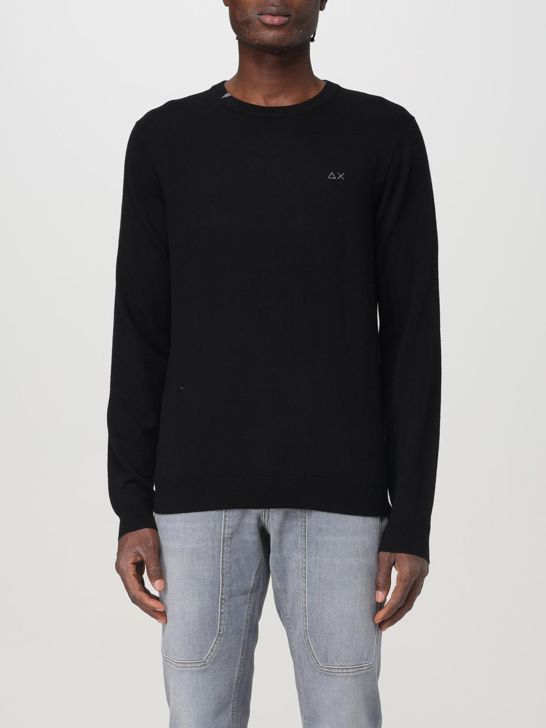 Shop Sun 68 Sweater  Men Color Black In Schwarz