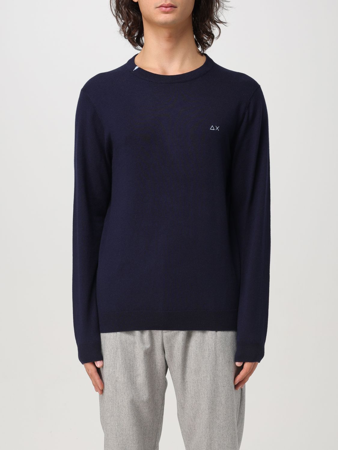 Sun 68 Sweater  Men Color Blue In Blau