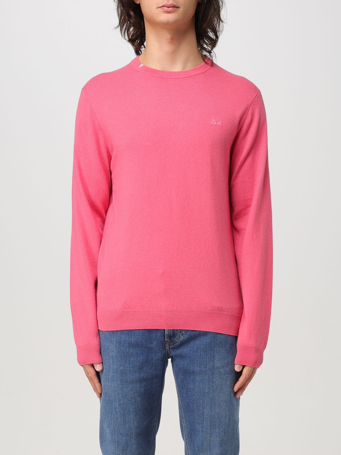 Sun 68 Sweater  Men Color Pink