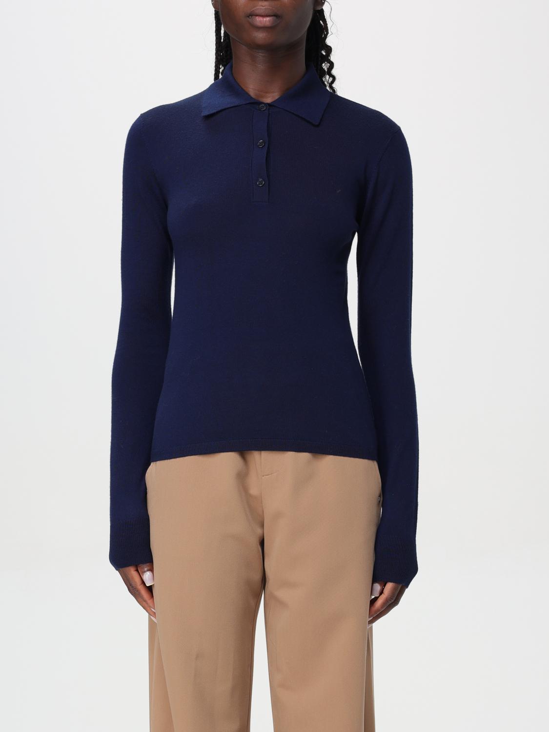 Shop Pinko Sweater  Woman Color Blue In Blau