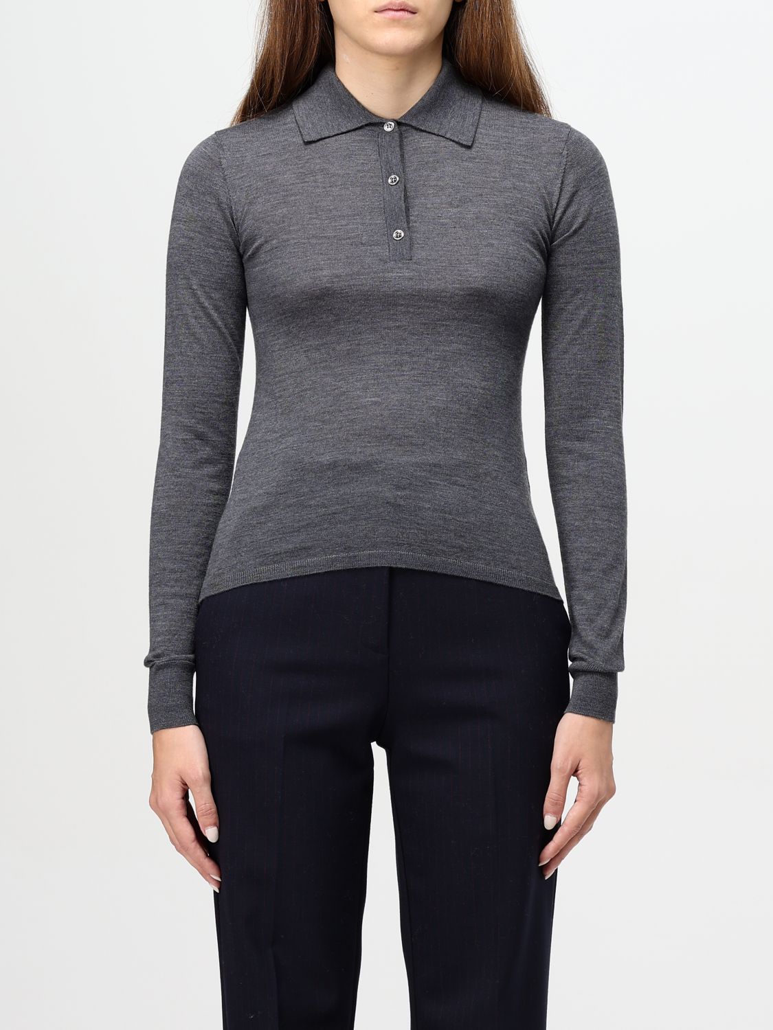 Pinko Sweater  Woman Color Grey In Grau