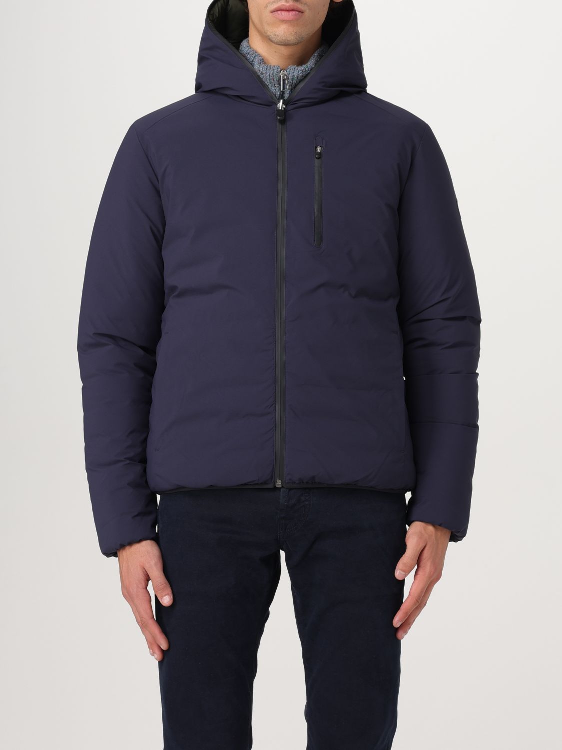 Shop Save The Duck Jacket  Men Color Blue In Blau