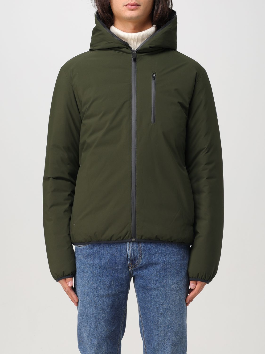 Save The Duck Jacket  Men Color Green In 绿色