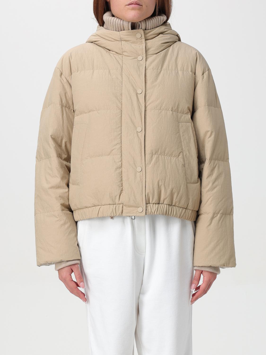 Shop Brunello Cucinelli Jacket  Woman Color Rope