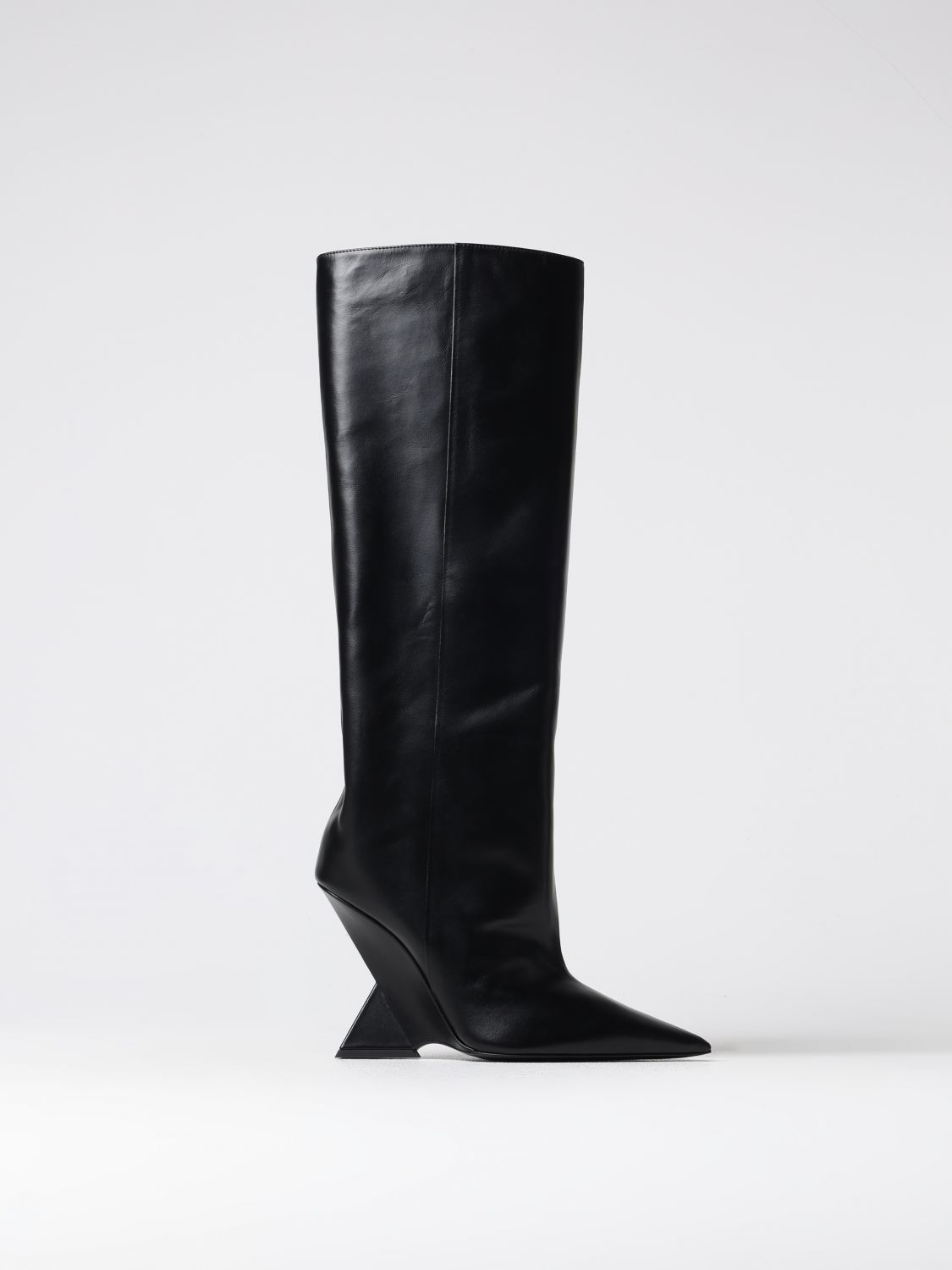 Shop Attico Boots The  Woman Color Black In Schwarz