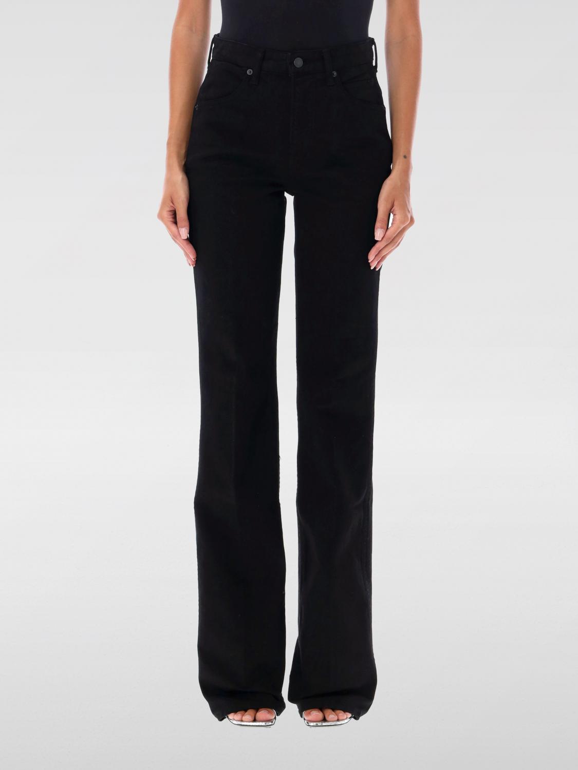 Tom Ford Black Flare Cotton Jeans In Schwarz