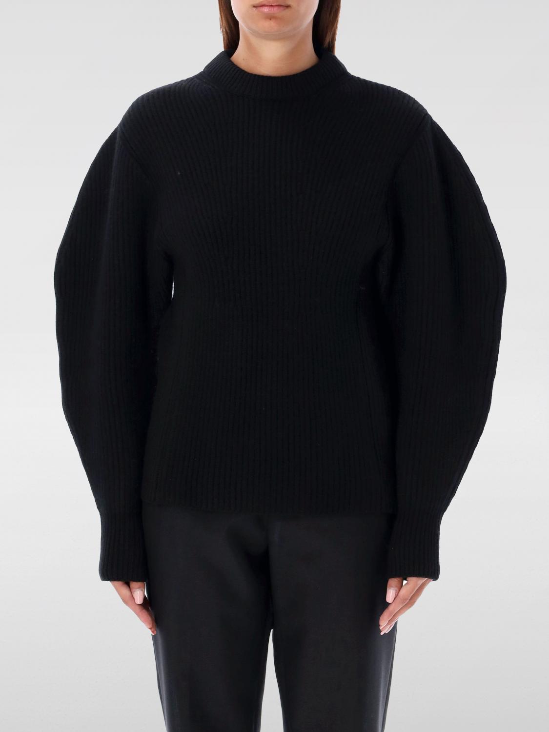 Shop Jil Sander Sweater  Woman Color Black In Schwarz