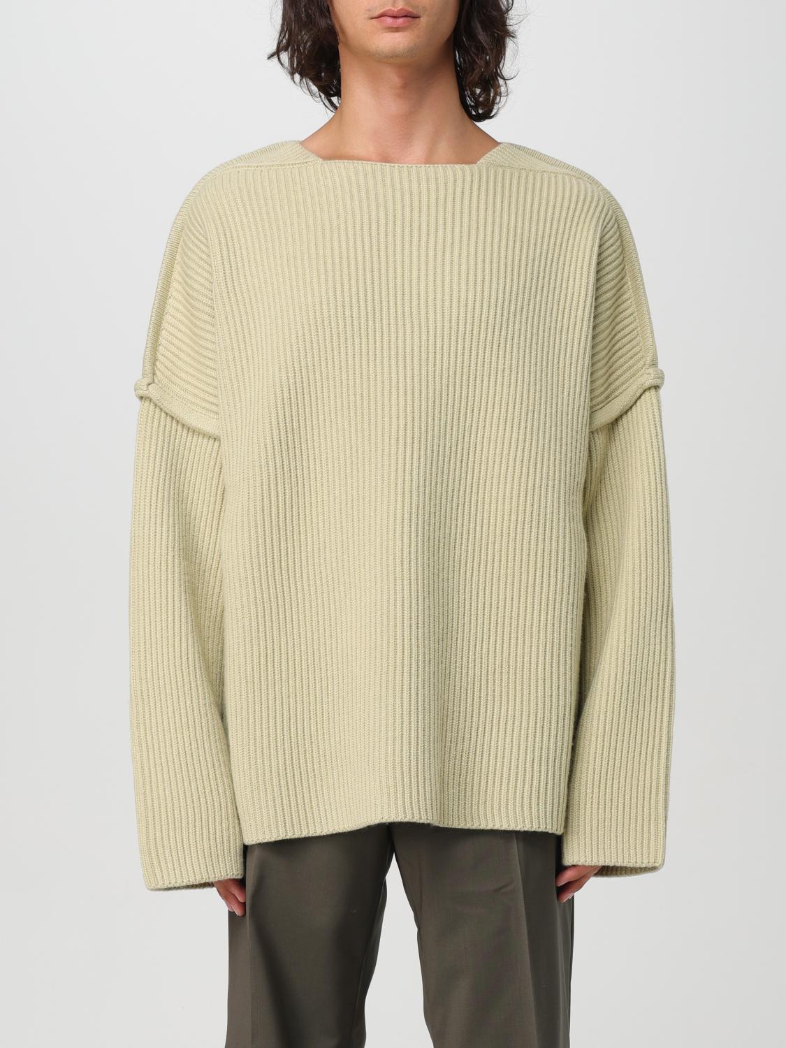 Shop Jil Sander Sweater  Men Color Green In Grün