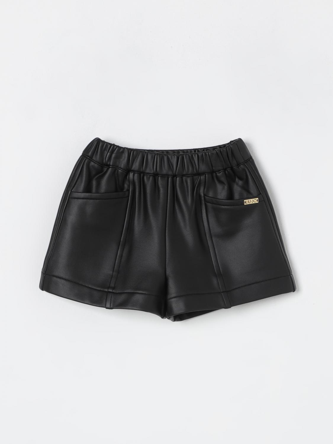 Shop Liu •jo Short Liu Jo Kids Color Black In 黑色