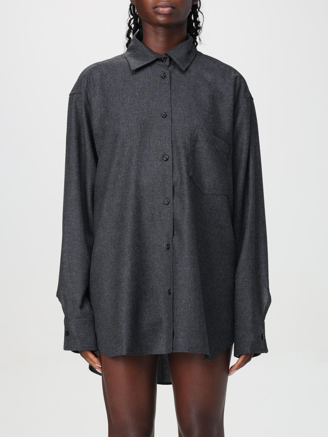 Shop Andamane Shirt  Woman Color Grey In Grau