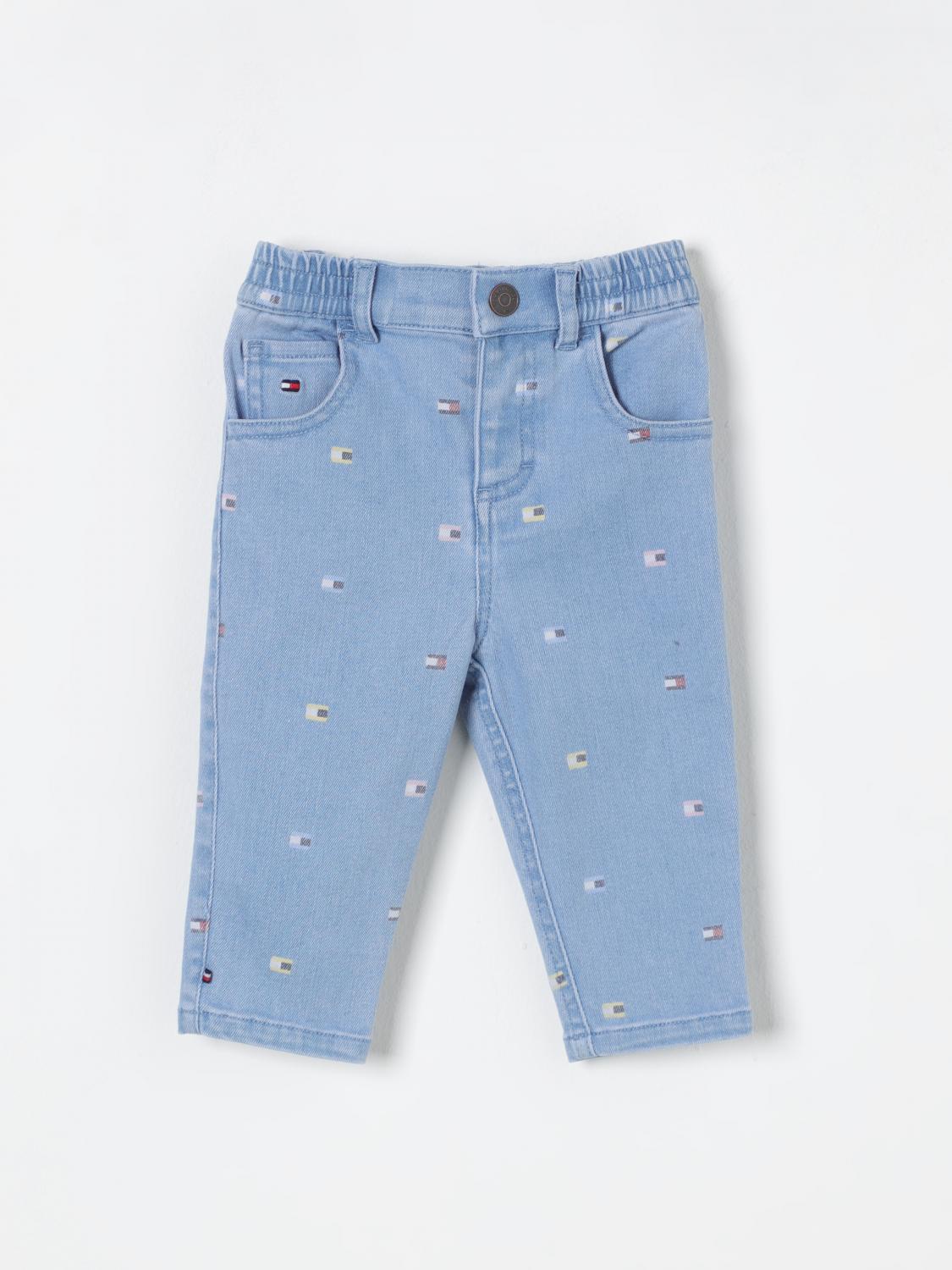 Shop Tommy Hilfiger Jeans  Kids Color Denim In 牛仔布