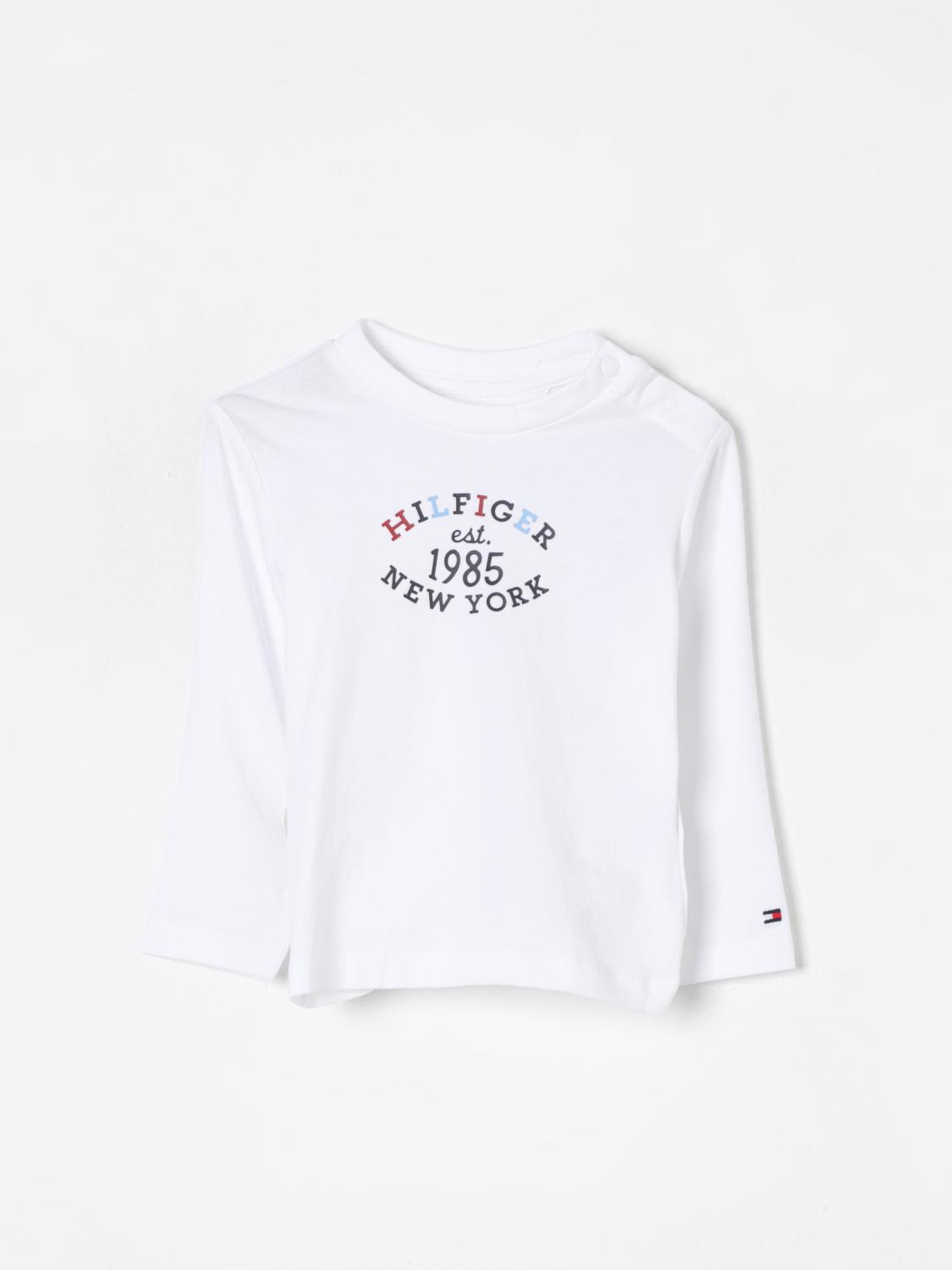 Shop Tommy Hilfiger T-shirt  Kids Color White In 白色