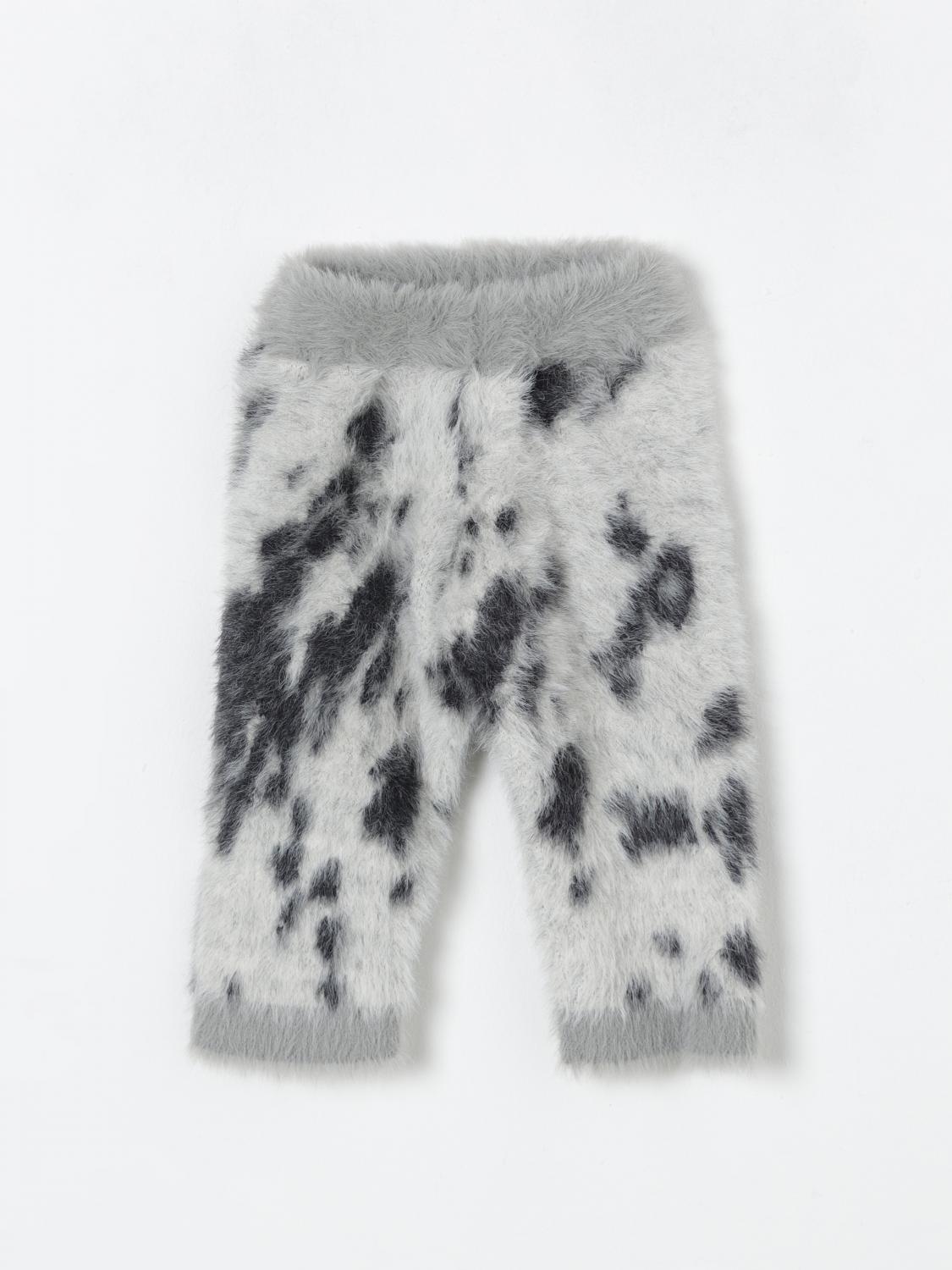 Shop Stella Mccartney Pants  Kids Kids Color Grey In Grau