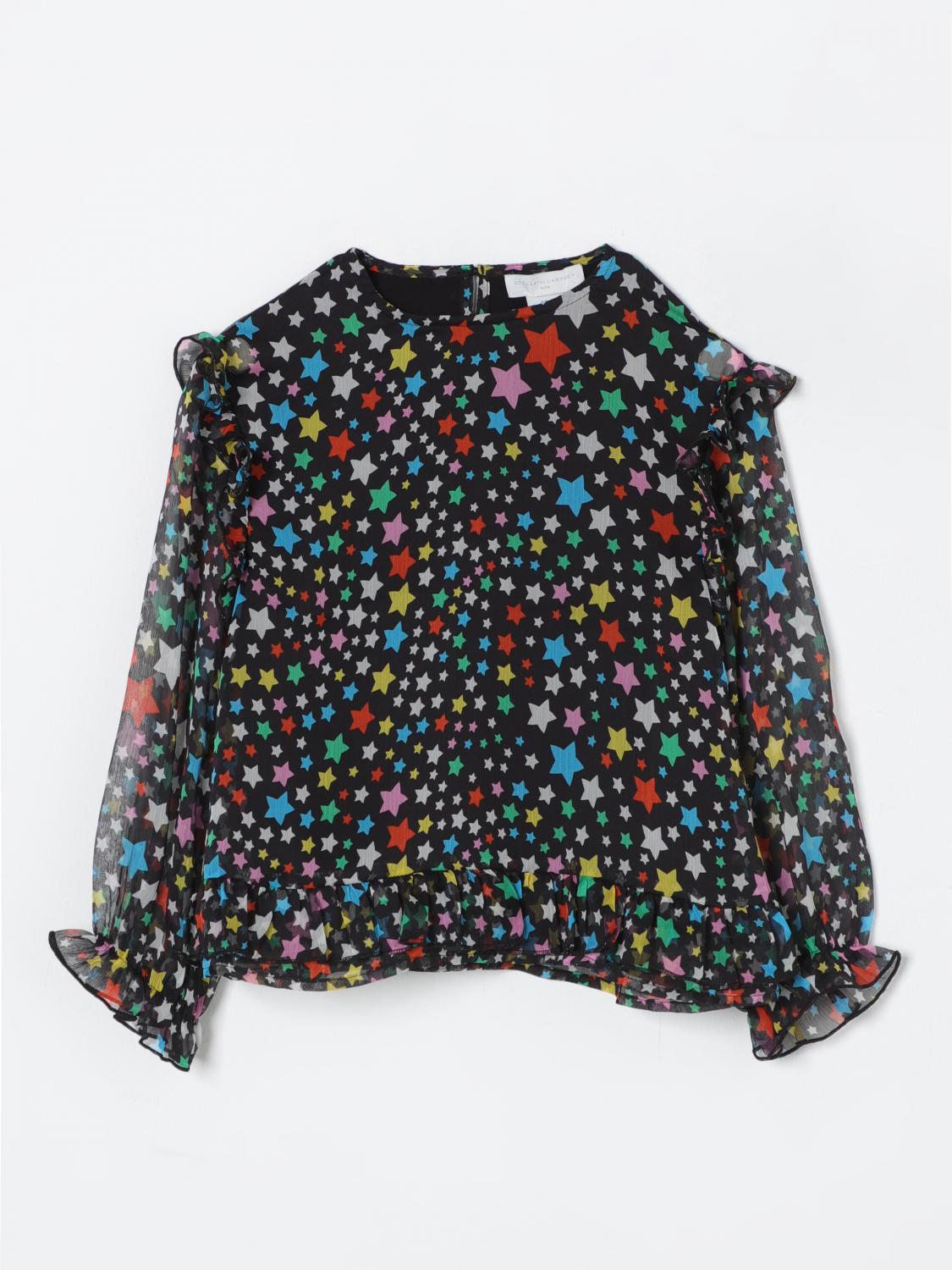 Shop Stella Mccartney Shirt  Kids Kids Color Black In Schwarz