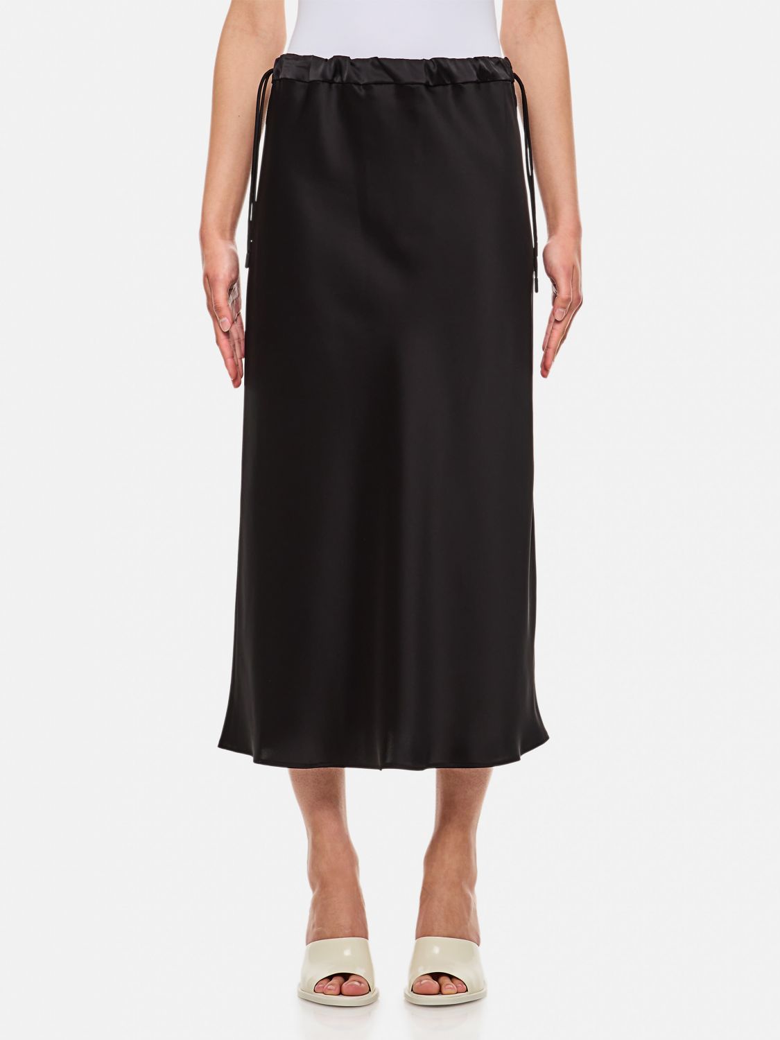 Shop Max Mara Skirt  Woman Color Black In Schwarz