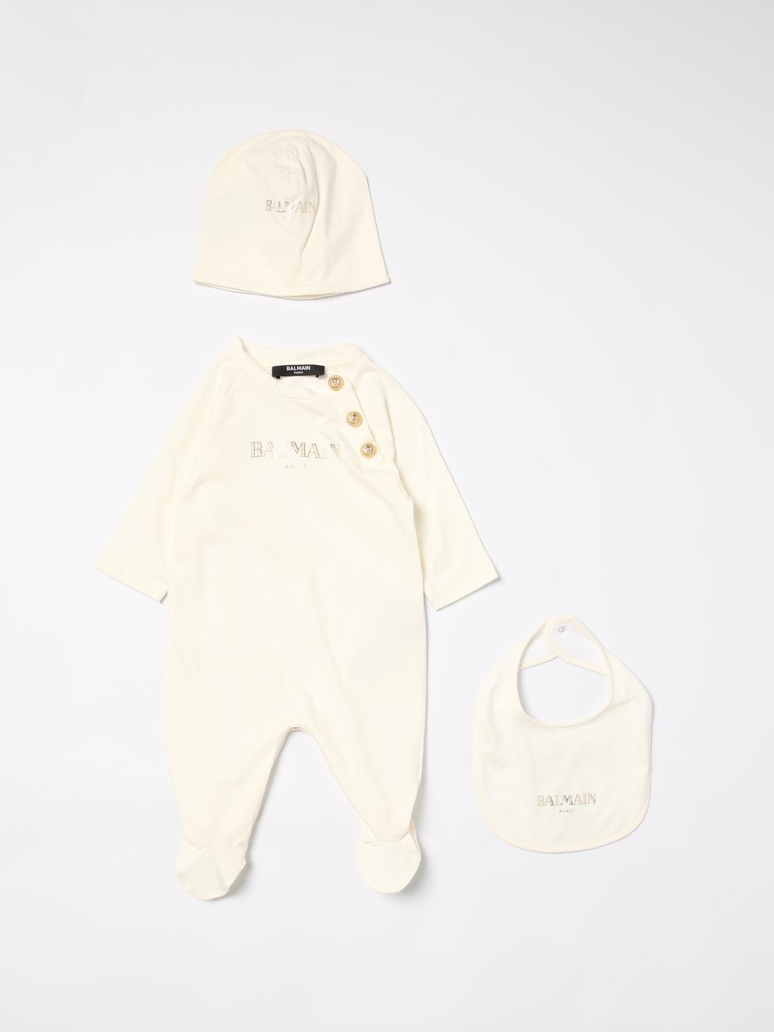 Shop Balmain Pack  Kids Color Yellow Cream