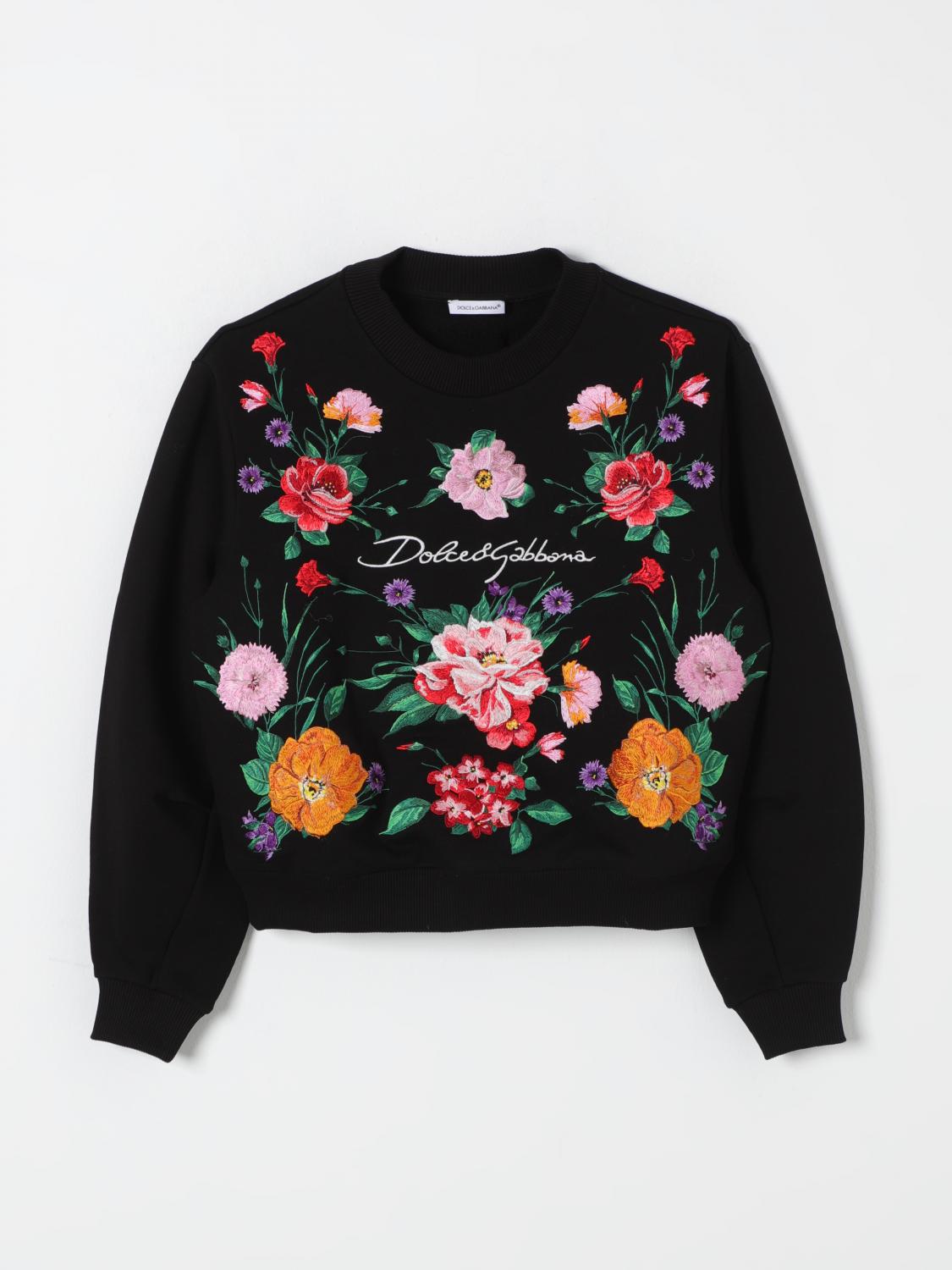 Dolce & Gabbana Sweater Kids Color Black In Schwarz