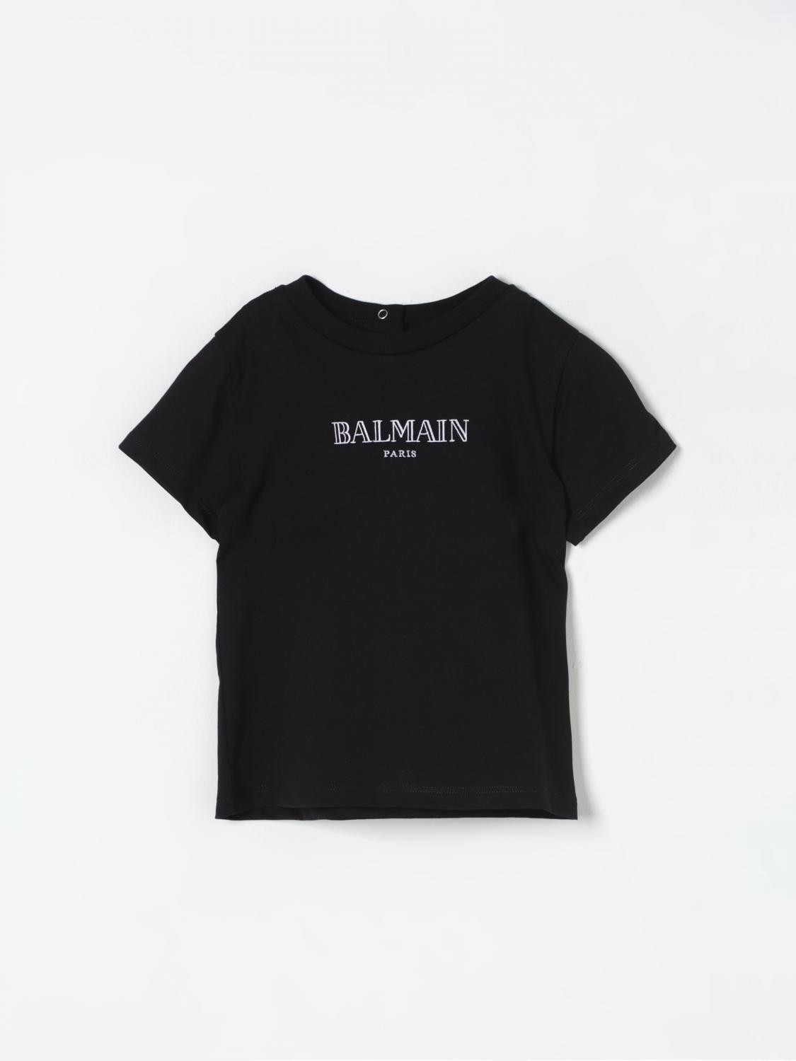 Balmain T-shirt Kids Color Black In Schwarz
