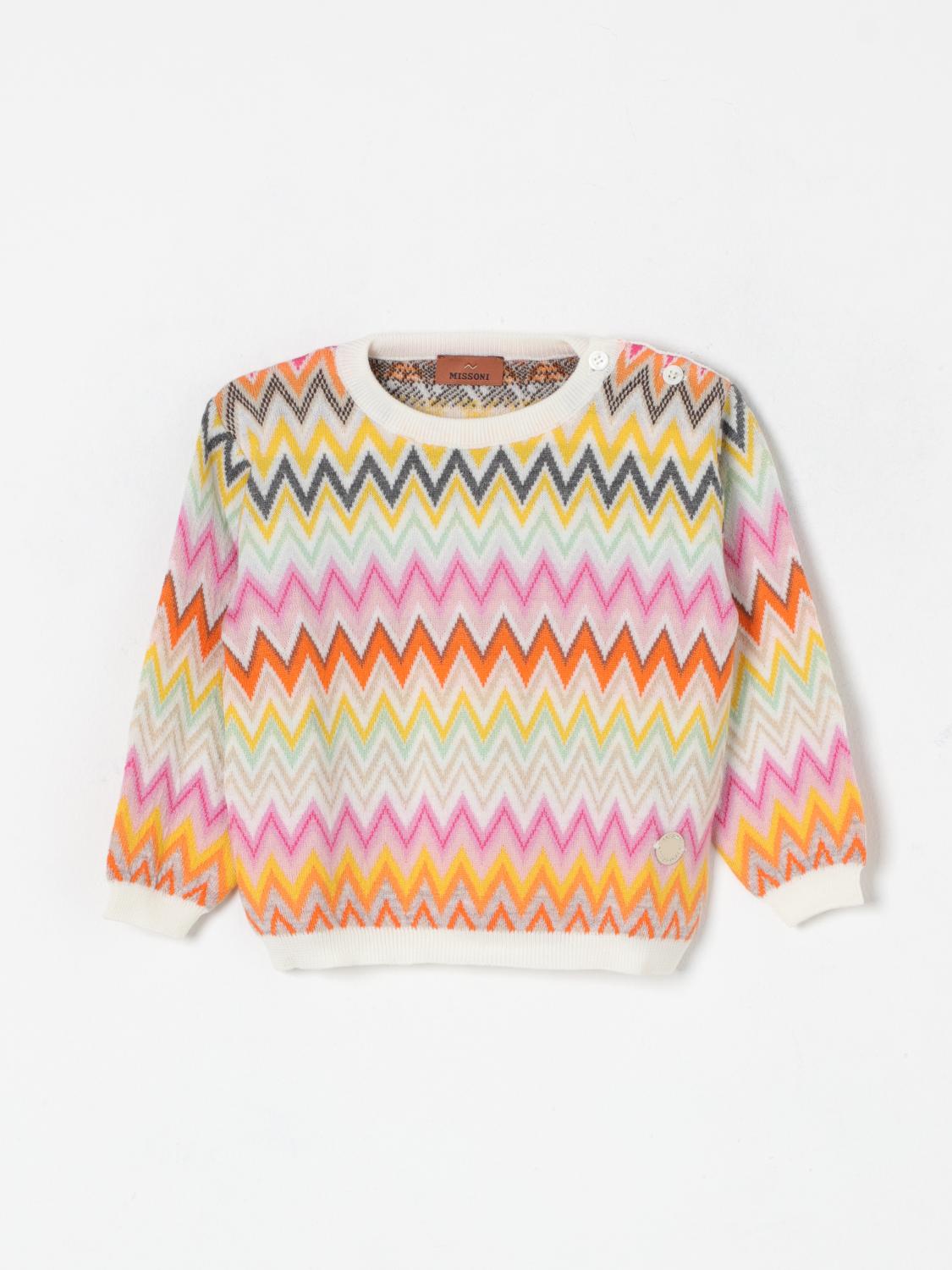 Shop Missoni Sweater  Kids Color Multicolor In Bunt