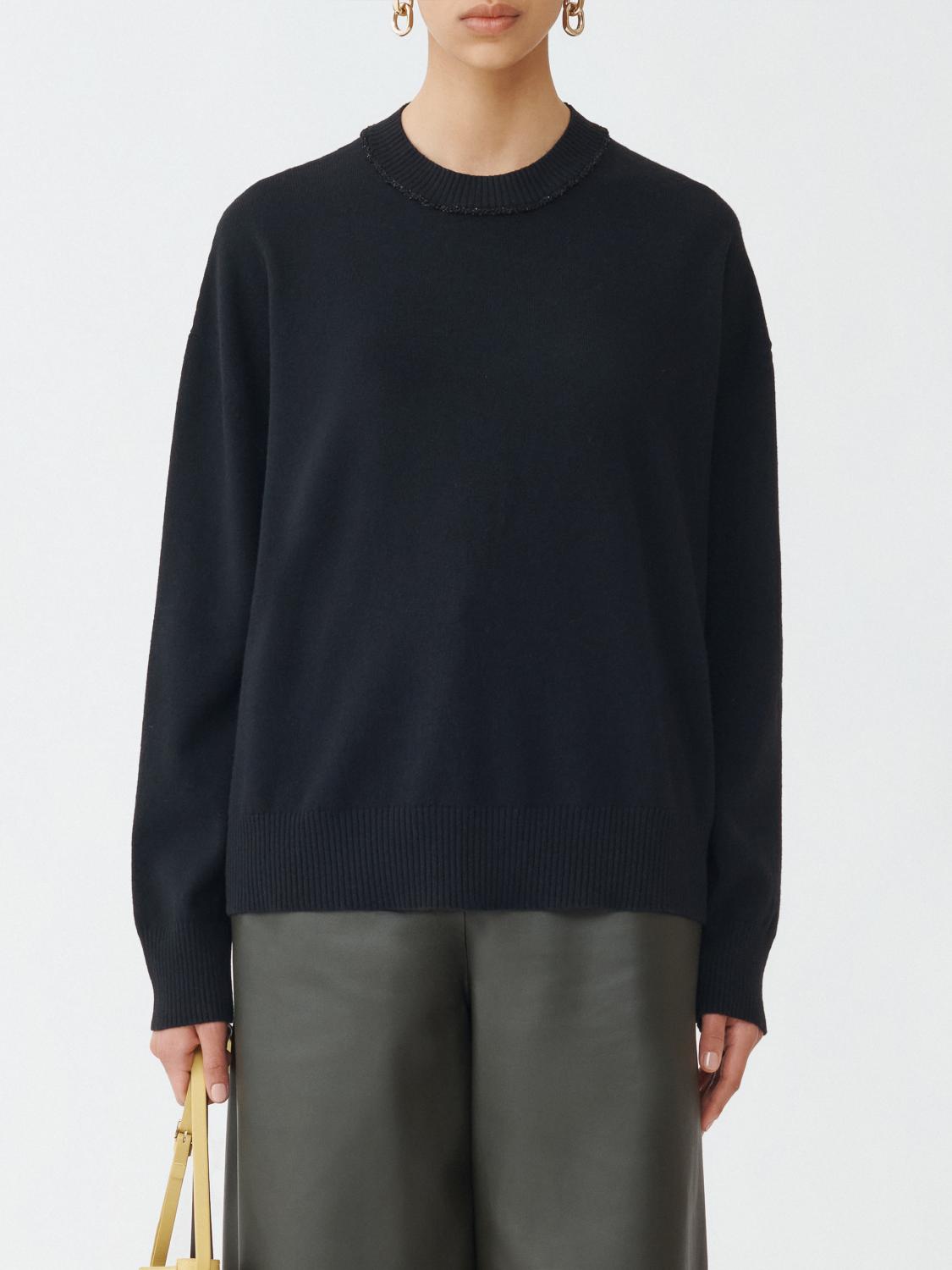 Fabiana Filippi Sweater Woman Color Black In Schwarz