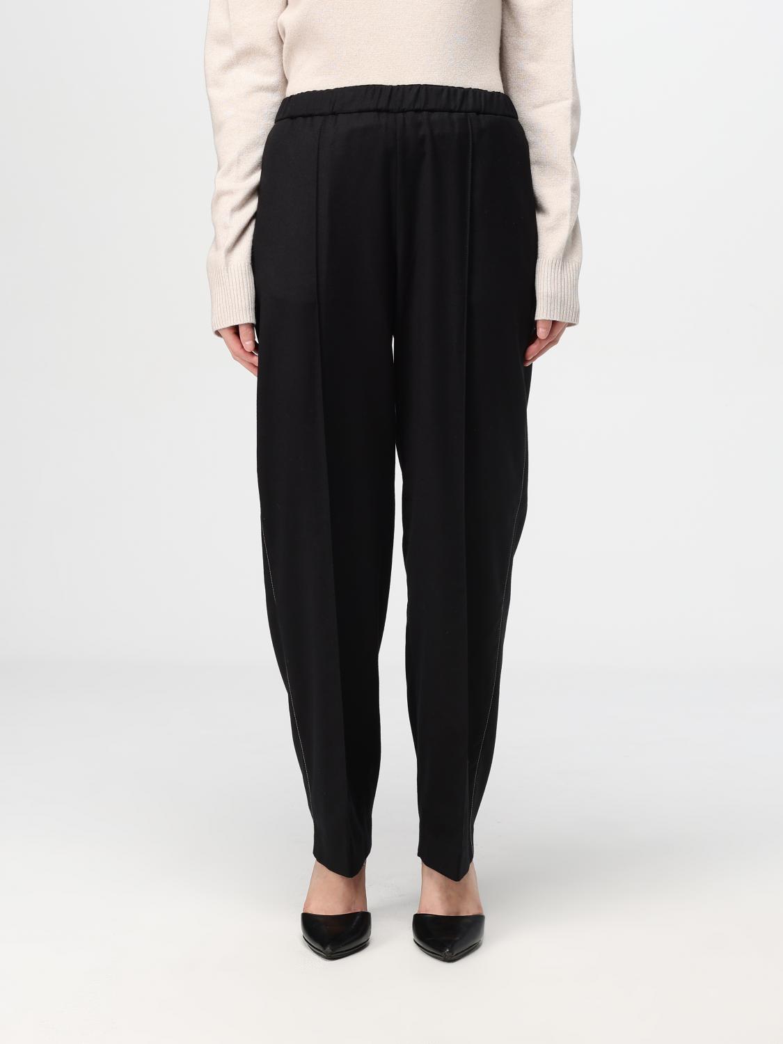 FABIANA FILIPPI PANTS FABIANA FILIPPI WOMAN COLOR BLACK F96184002