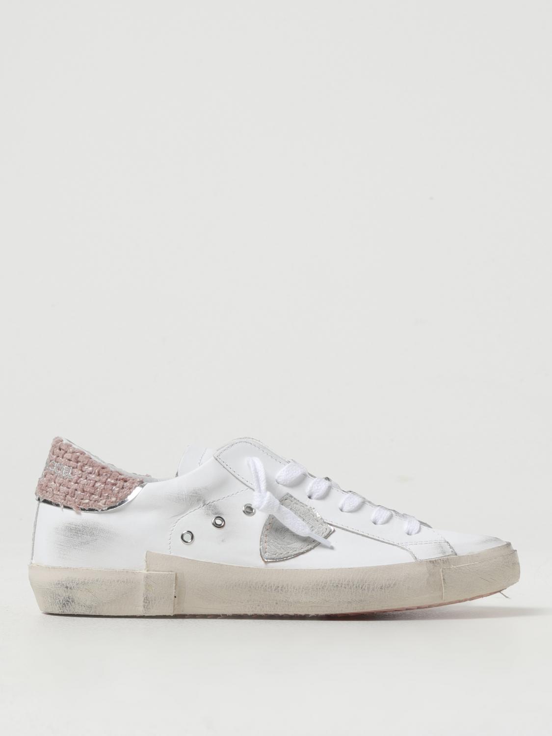 Shop Philippe Model Sneakers  Woman Color White In Weiss