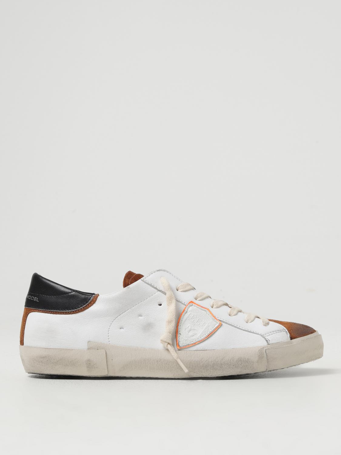 Shop Philippe Model Sneakers  Men Color White In Weiss