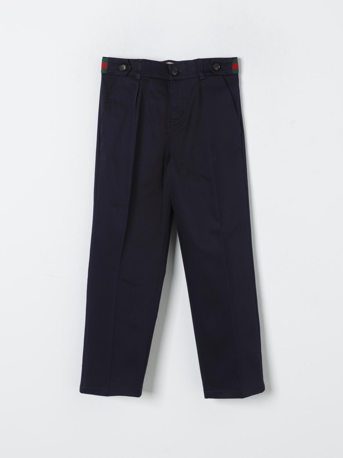 GUCCI PANTS GUCCI KIDS COLOR BLUE F96461009