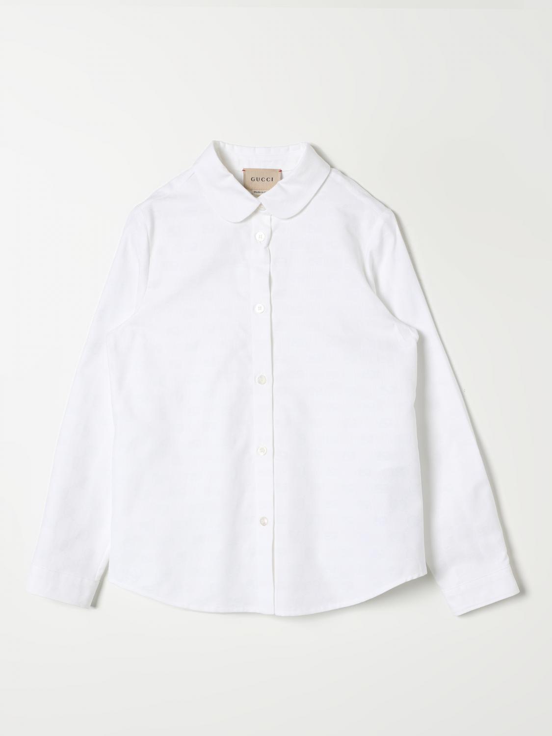 Shop Gucci Bluse  Kinder Farbe Weiss