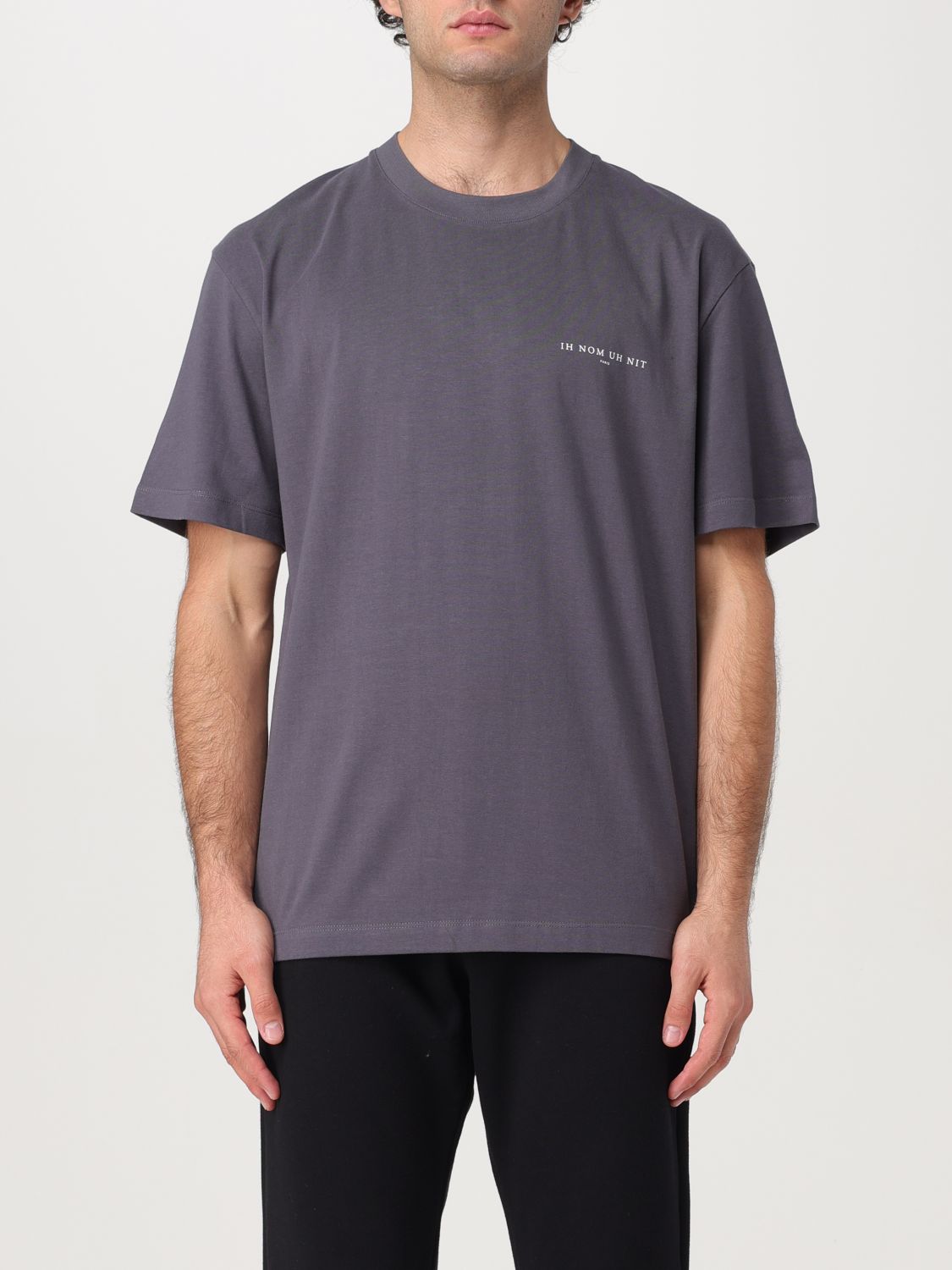 Shop Ih Nom Uh Nit T-shirt  Men Color Grey In Grau