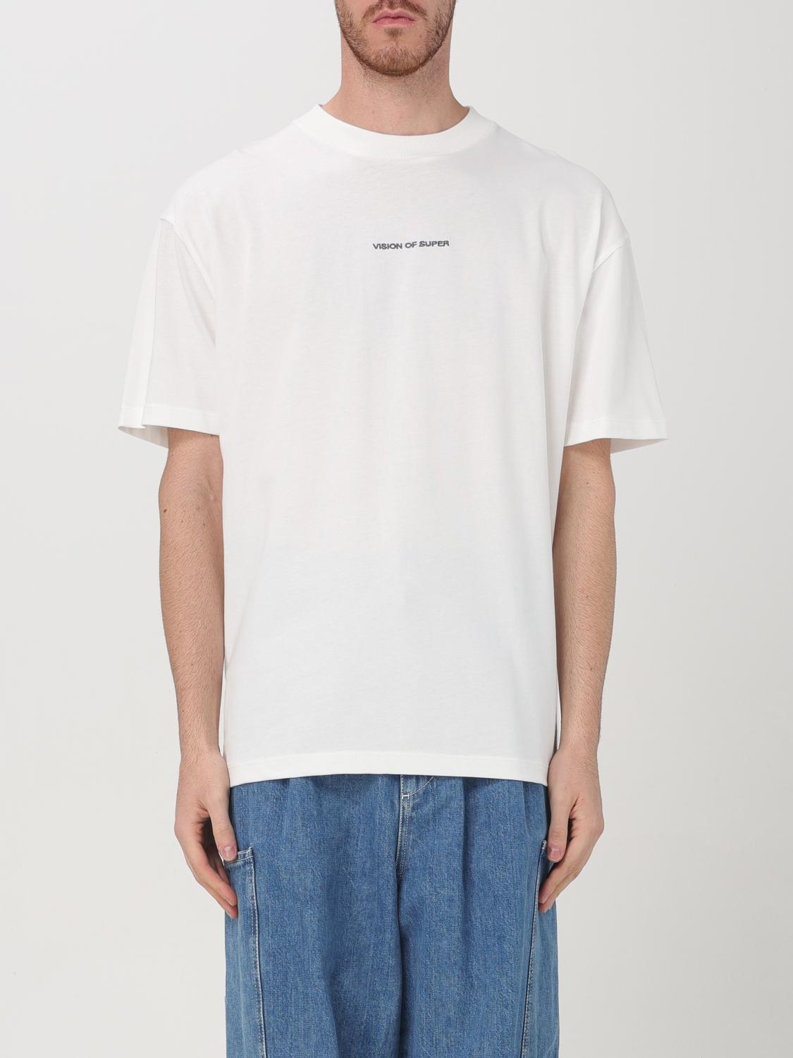 Vision Of Super T-shirt Men Color White In Weiss