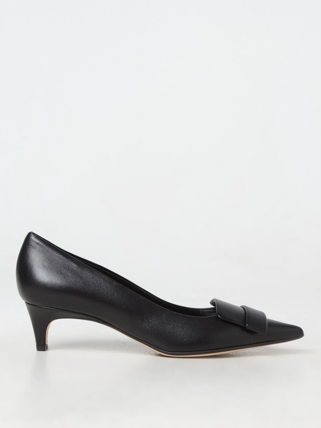 Shop Sergio Rossi Pumps  Woman Color Black In Schwarz