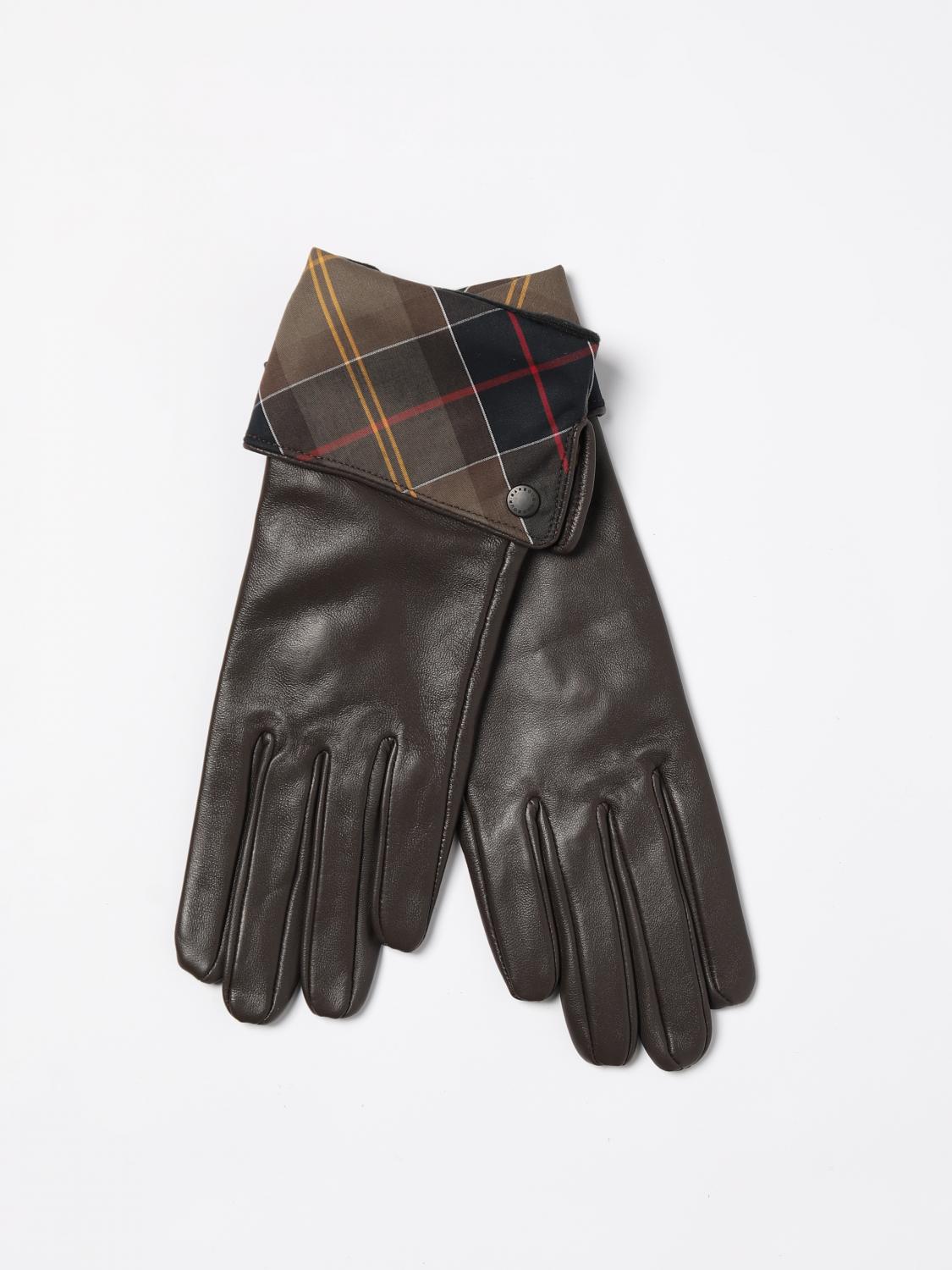 Gloves BARBOUR Woman color Black