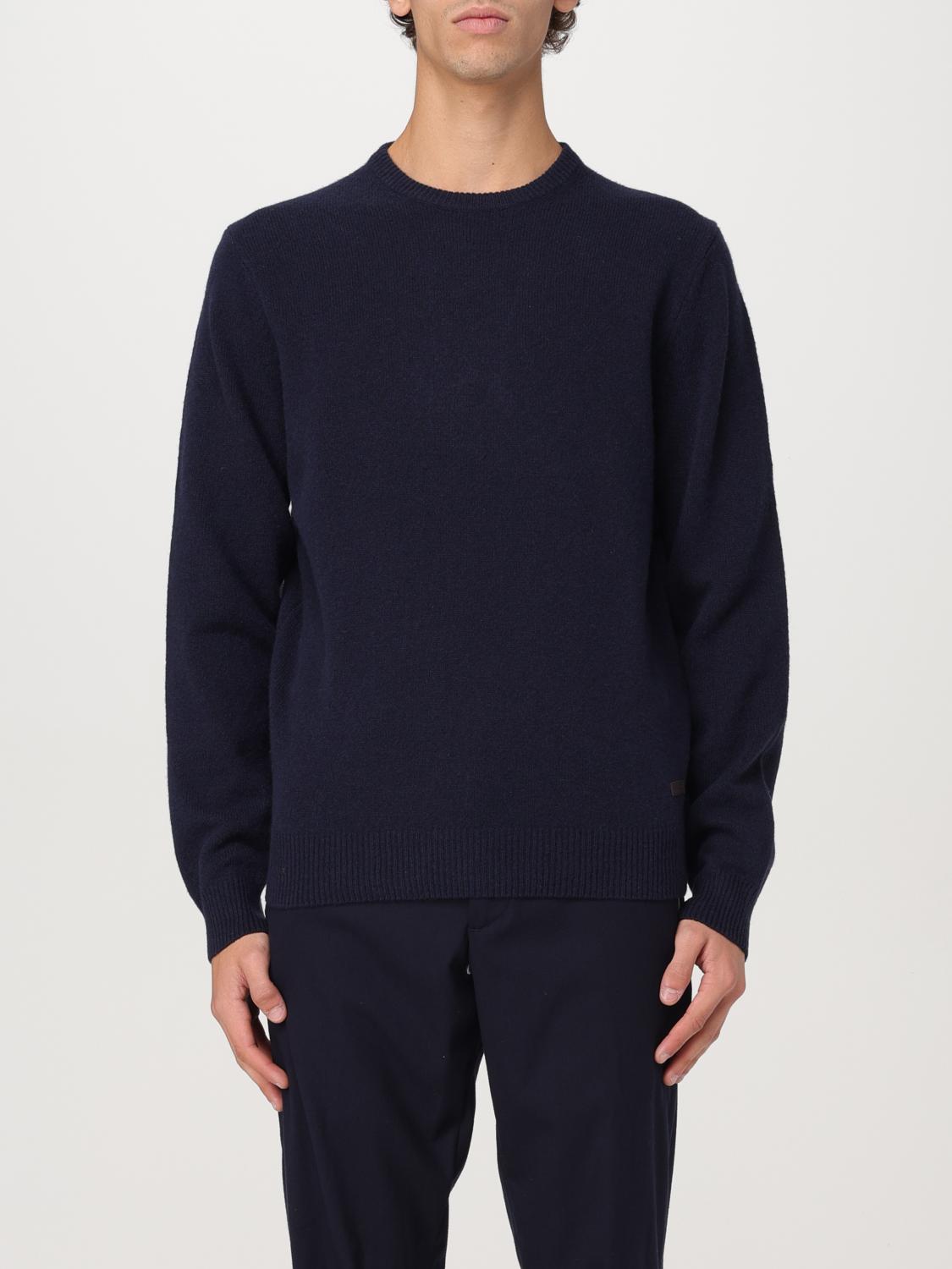 Barbour Sweater Men Color Blue In Blau