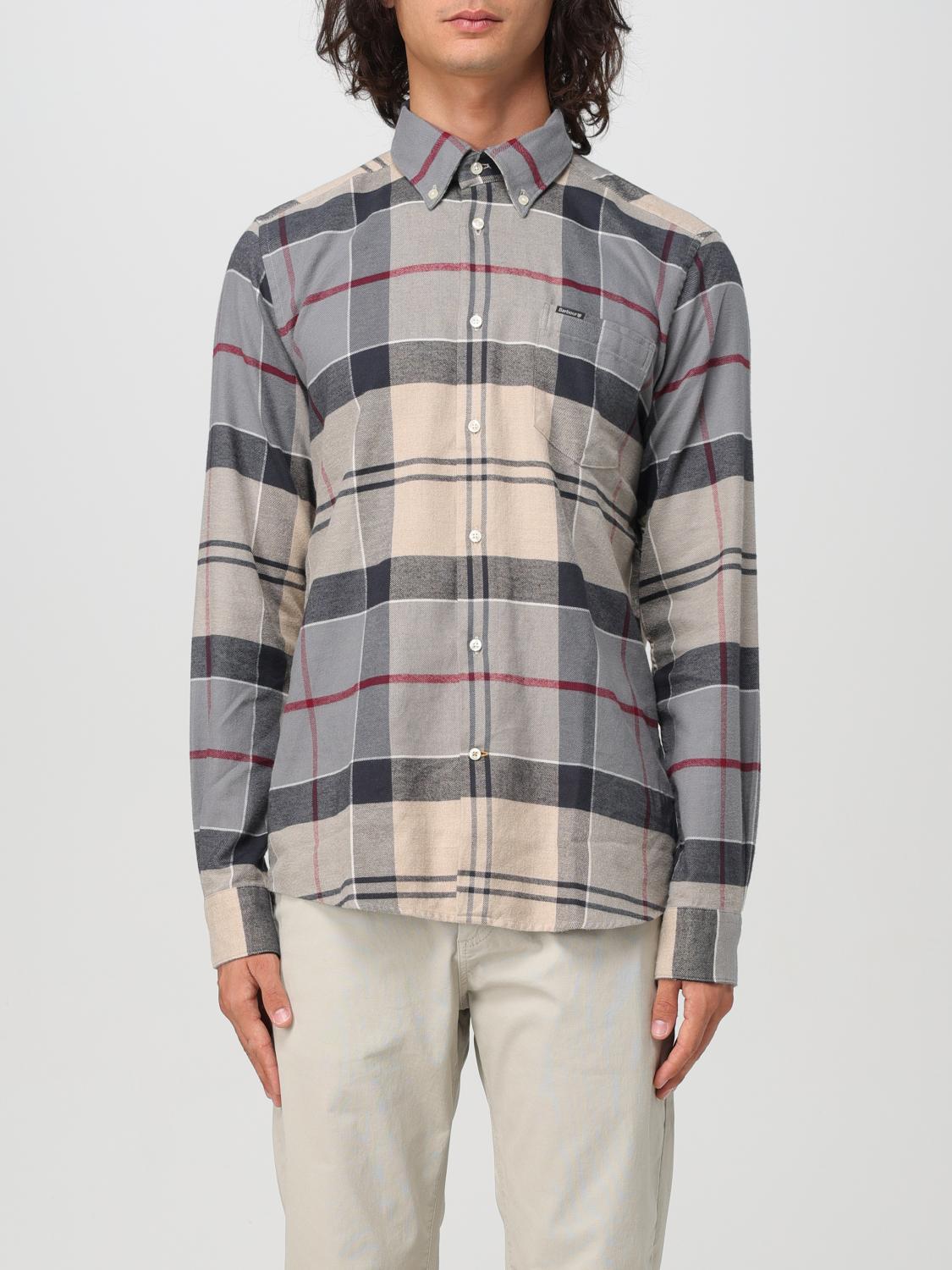 Barbour Shirt Men Color Beige In Beige