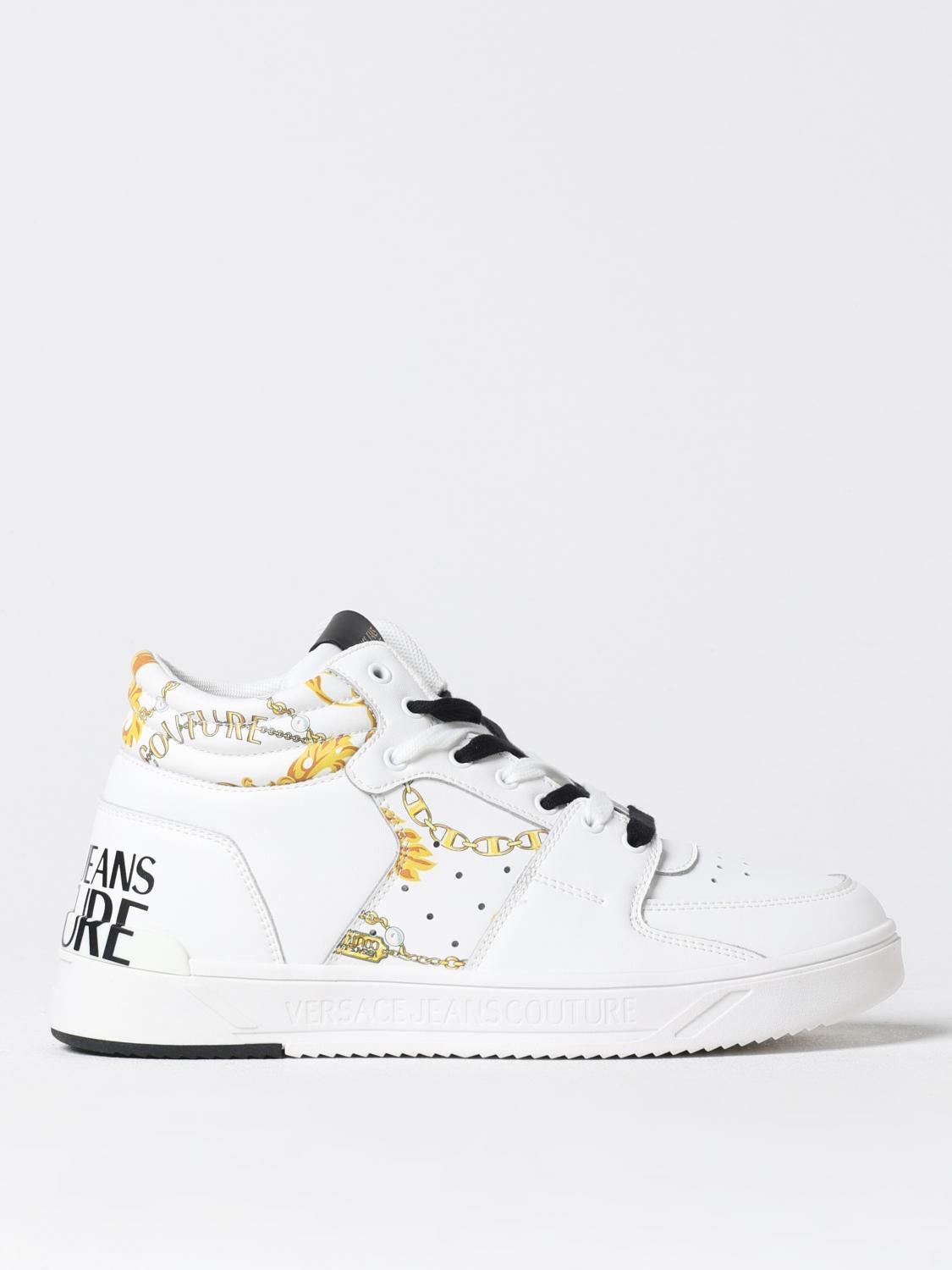 Shop Versace Jeans Couture Sneakers  Men Color White